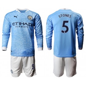 Manchester City John Stones 5 Kind Thuistenue 2020-21 L/S